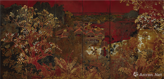 阮嘉智 《風(fēng)景》 成交價(jià)：298萬港幣